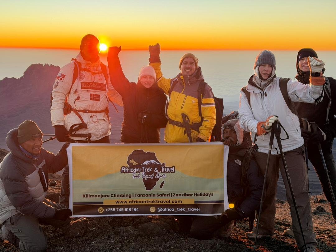 Mount Kilimanjaro trekking group departures