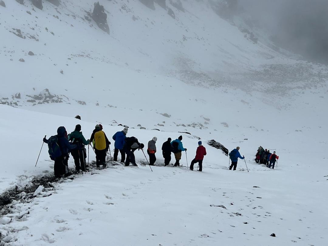 Kilimanjaro group hiking departure