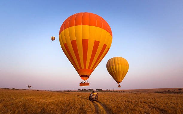 how to book a hot air balloon safari