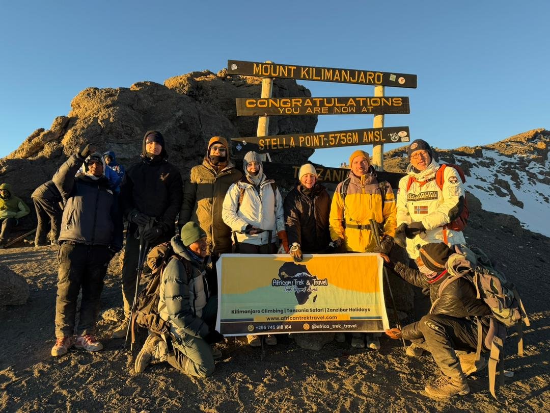 Six-day Marangu Route trek with hut accommodation on Kilimanjaro